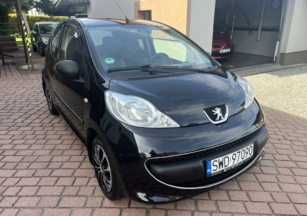 Peugeot 107 cena 11500 przebieg: 72000, rok produkcji 2007 z Rydułtowy małe 529